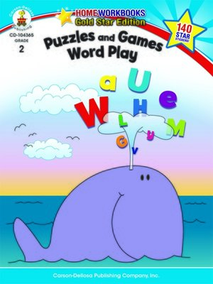 cover image of Puzzles and Games: Word Play, Grade 2